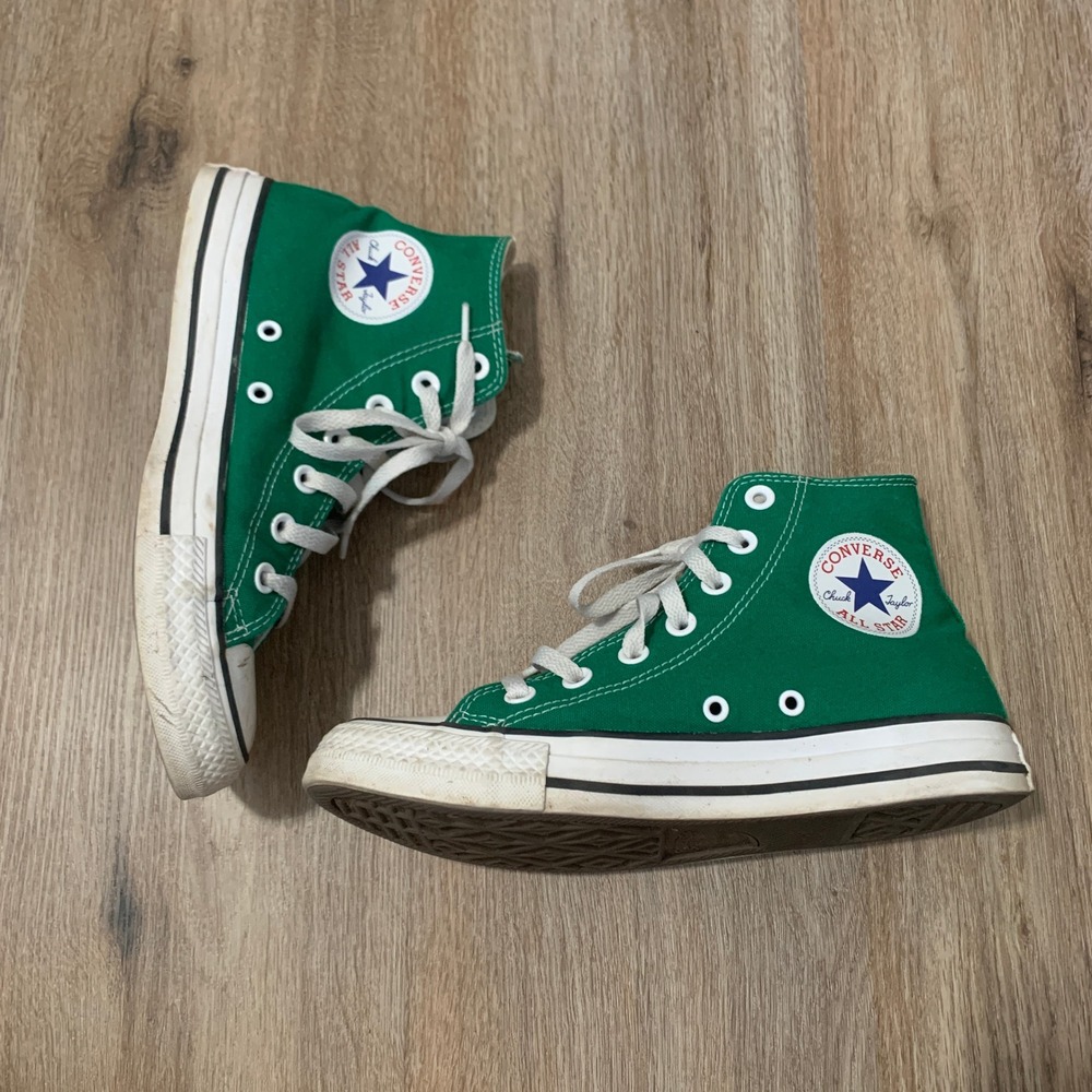 Converse Chuck Taylor All Star high-top sneakers in amazon green - size 7 womens